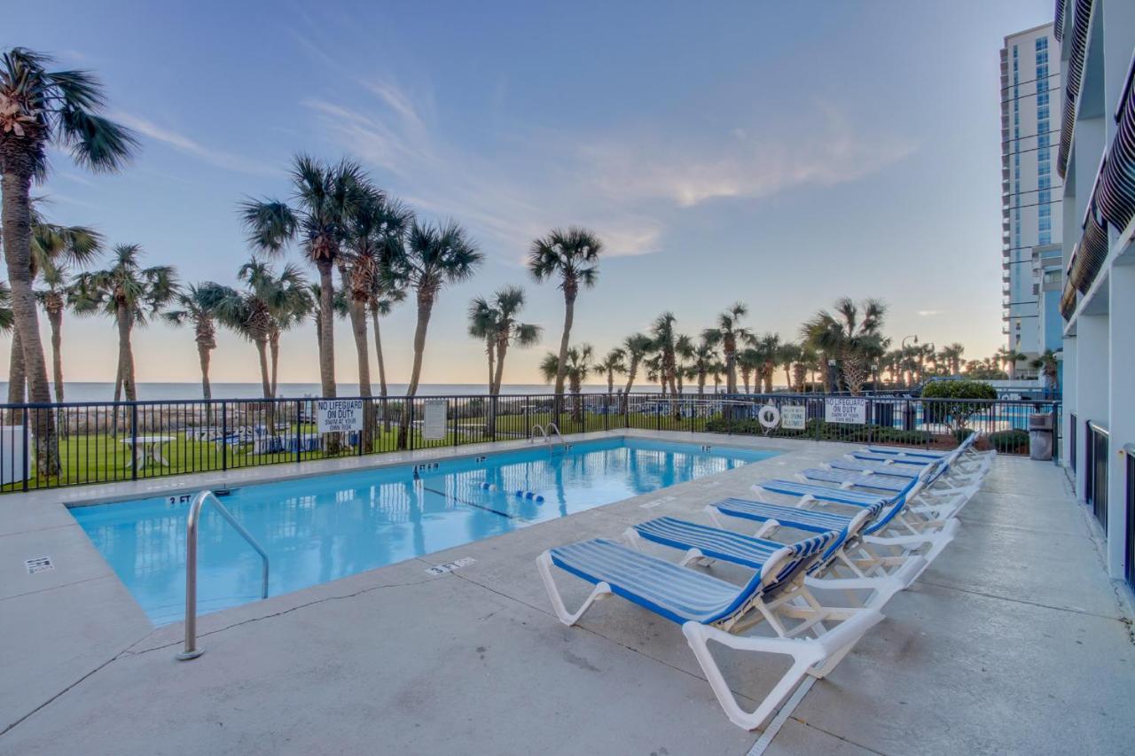 Oceanfront Condo W Balcony Minutes Walk To The Beach Мертл-Біч Екстер'єр фото