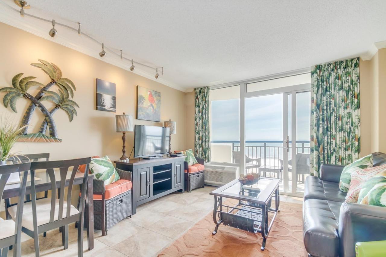 Oceanfront Condo W Balcony Minutes Walk To The Beach Мертл-Біч Екстер'єр фото