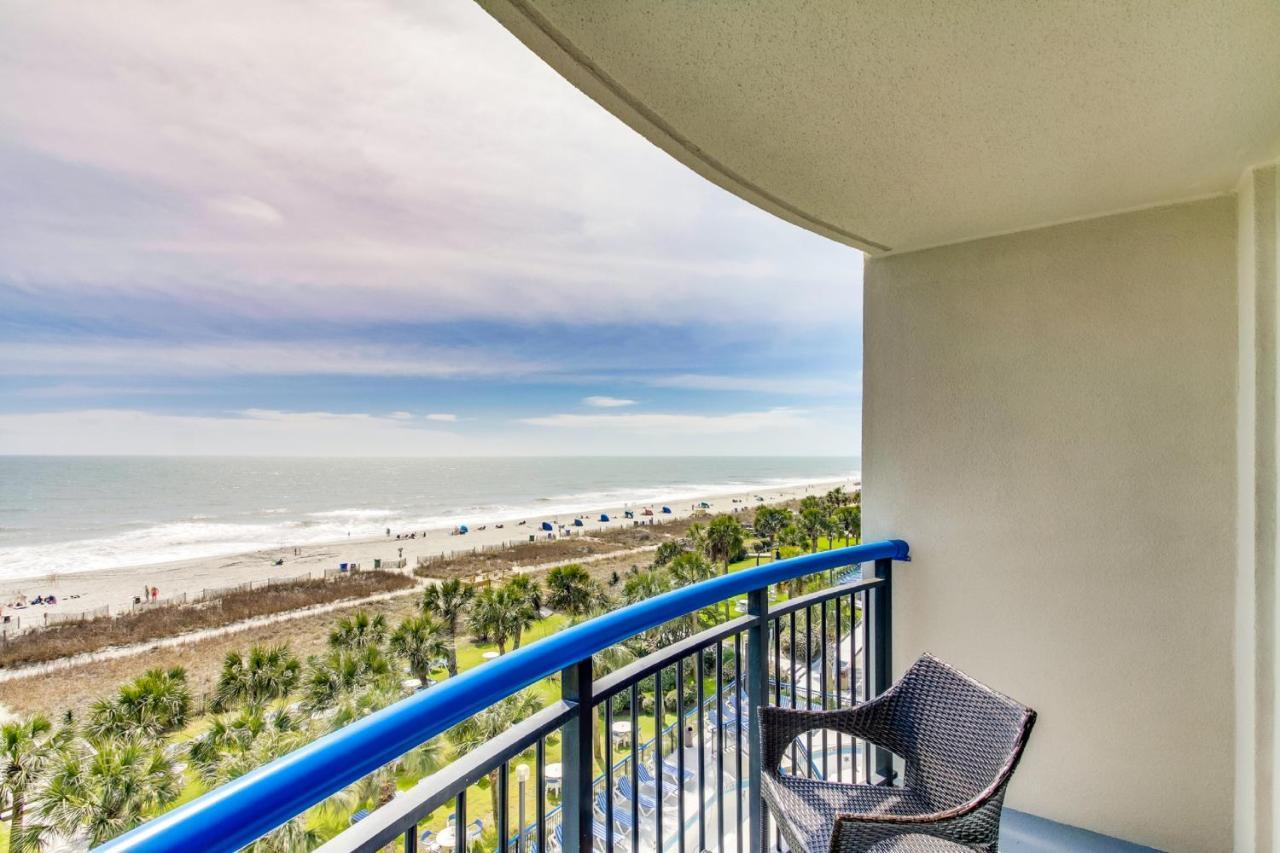Oceanfront Condo W Balcony Minutes Walk To The Beach Мертл-Біч Екстер'єр фото