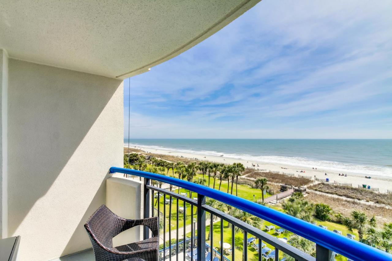 Oceanfront Condo W Balcony Minutes Walk To The Beach Мертл-Біч Екстер'єр фото